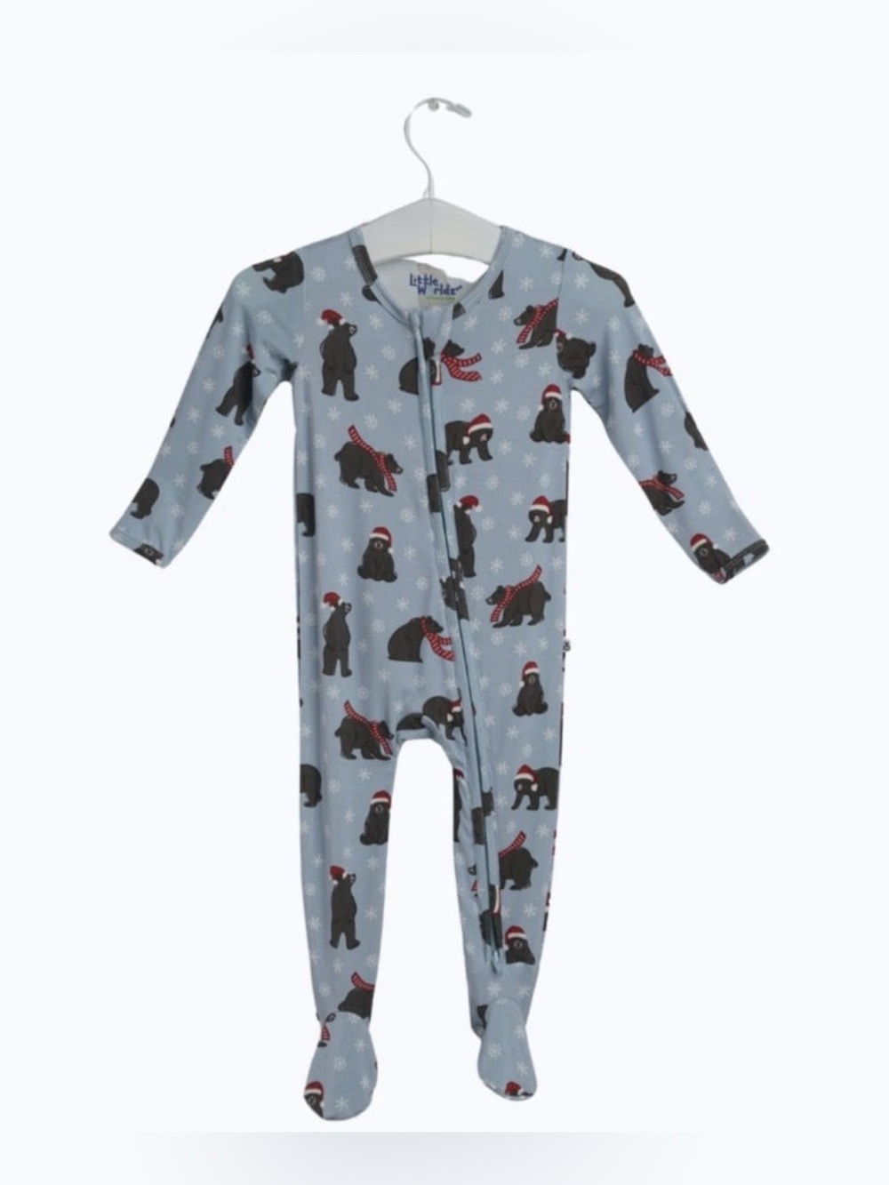 Little Worldz Bear Zipper Footie
